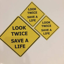 MINI Look Twice, Save a Life - vehicle/motorcycle/fridge