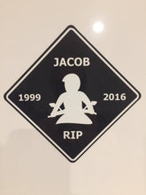 Memorial magnet, Jacob 1999-2016