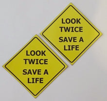 MINI Look Twice, Save a Life - vehicle/motorcycle/fridge