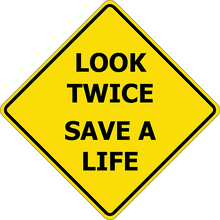 MINI Look Twice, Save a Life - vehicle/motorcycle/fridge